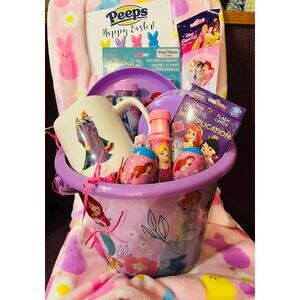 Princess adorable Easter Bundle with a 60 x 70 peeps throw Moana plant-based lip